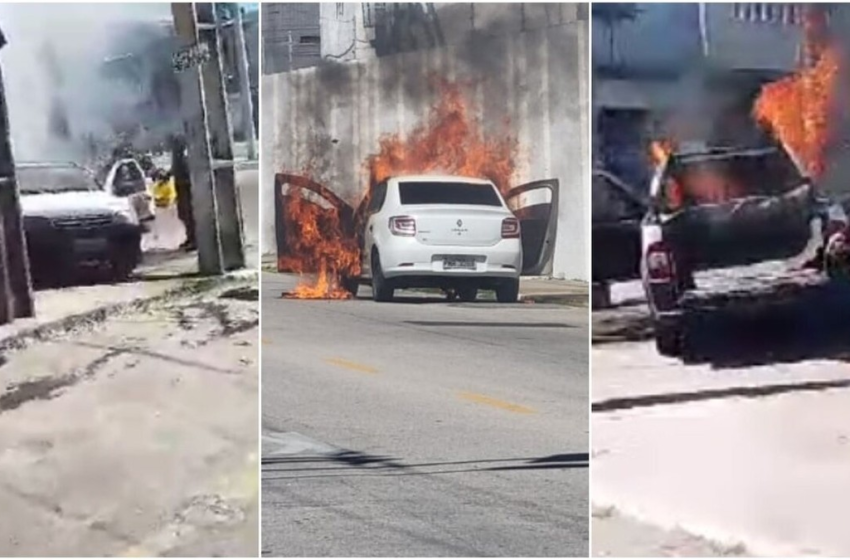  11 pessoas são capturadas após ataques de facções criminosas em Fortaleza; três carros foram incendiados – G1