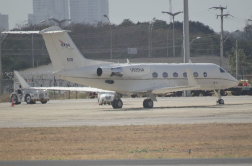  Avião da Nasa pousa em Fortaleza e desperta curiosidade do público – G1